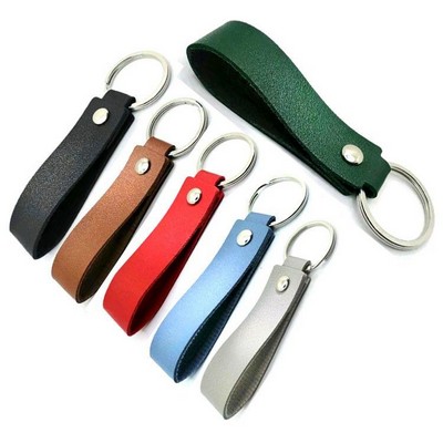 Custom Handmade Leather Keychain