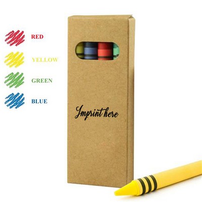 Kraft Paper Crayon 4 Pack