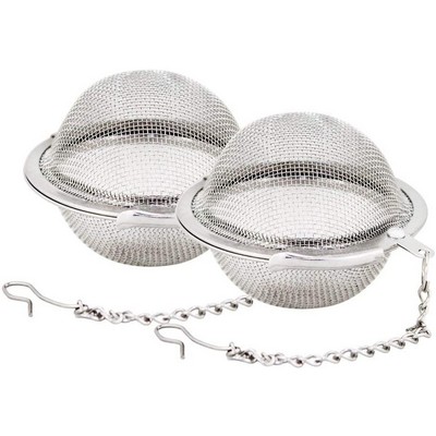 Stainless Steel Mesh Tea Ball 2.16 Inch Tea Strainers Tea Strainer Filters for Tea