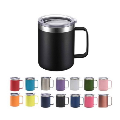 12 Oz Stainless Steel Coffee Mug