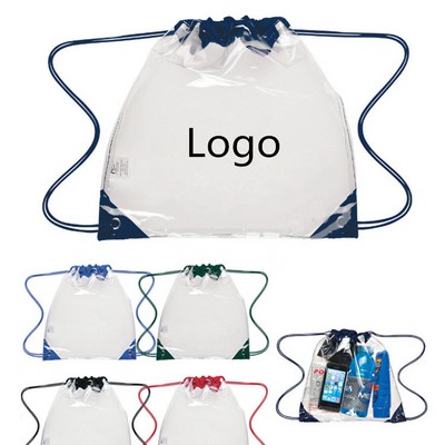 Clear Drawstring Backpack