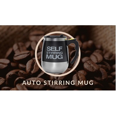 14 Oz. Self Stirring Auto Mixing Coffee Cup Mug