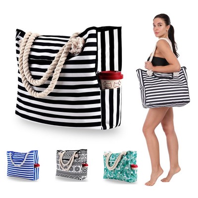 Canvas Beach Bags