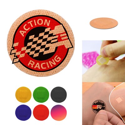 Band-Aid - Full Color Printed Round Shape 0.86"