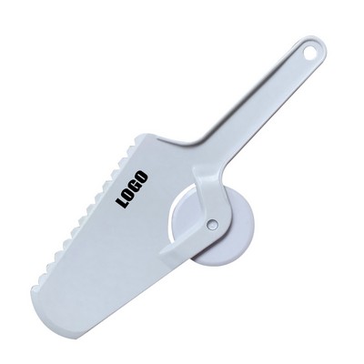 Multi Spatula With Pizza Cutter Roller