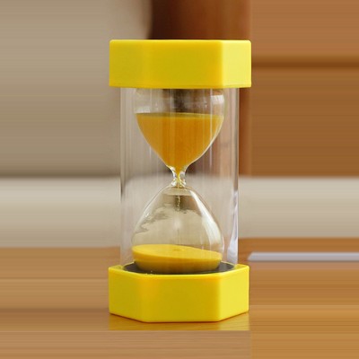 3 Minutes Hexagon Design Hourglass Sand Timer Size #S