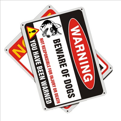 Reflective Aluminum Plate/Warning Sign