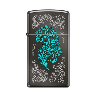 Zippo® Slim® Black Ice® Lighter