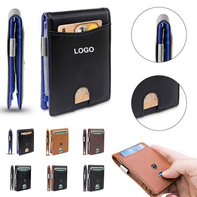 RFID Blocking Bifold Credit Card Holder