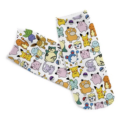 Pokemon Low Cut Socks 3D Digital Go Poke