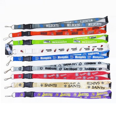 Sport Lanyard Buckle Release Silk Printing