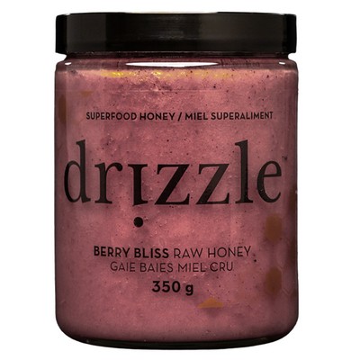 Drizzle Berry Bliss Raw Honey- 12oz/350g