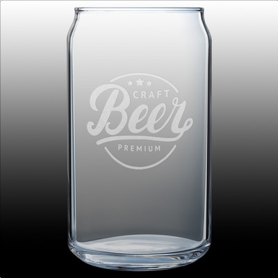 16 oz Polar Camel Can Glass