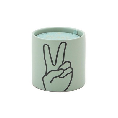 Impressions 5.75 Oz Mint Ceramic "Peace" - Lavender & Thyme