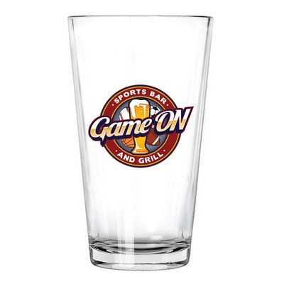 16 Oz. Pint Glass - USA, Full Color Digital