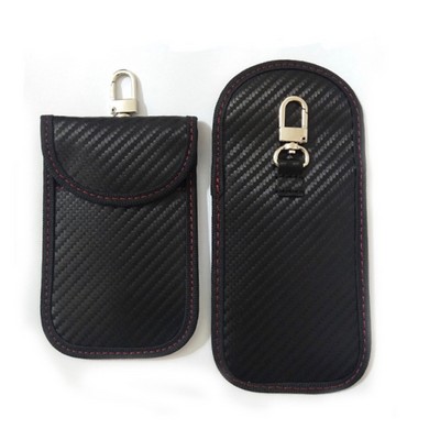 2 Pack Mini Anti-Theft Pouch Key Fob