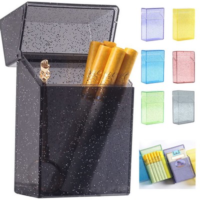 Flip Open Cigarette Plastic Case