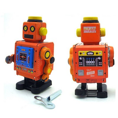 Robot Clockwork Tin Toy