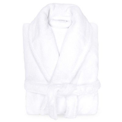 Adult Robes - Solid - Kapua™ Cotton Velour - White - S/M