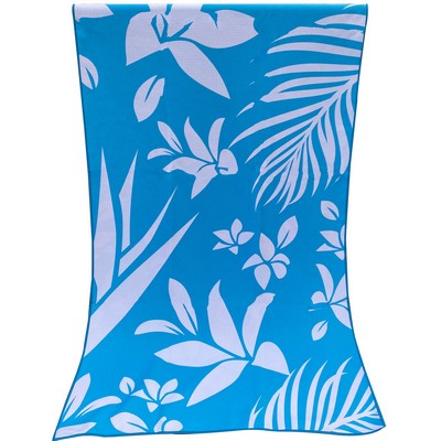 59" Sulimation Waffle Pattern Beach Towel