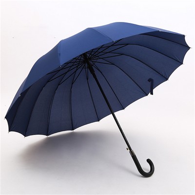 16 Ribs Automatic Open Large Umbrella