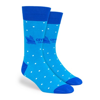 Small Polka Dots Simpler Socks