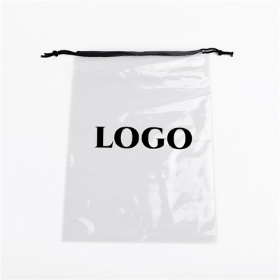 Clear Drawstring Bag