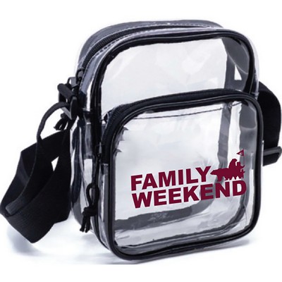 Clear Event Security Crossbody Bag