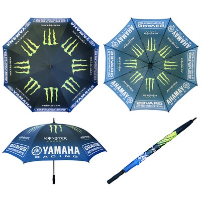 48" Golf Umbrella w/ Single Sided Dye Sub Printing