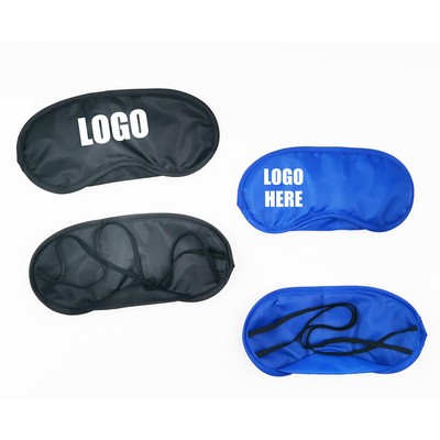 Adult Polyester Aviation Travel Sleep Eye Mask