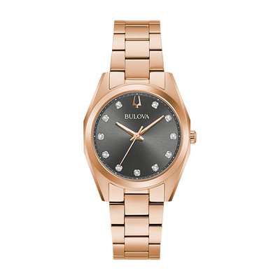 Bulova 97P156 Classic - Rose Gold & Black