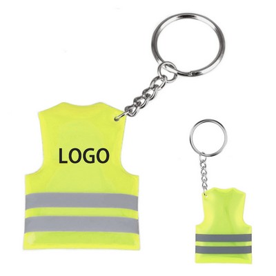 Reflective Vest Keychain