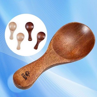 Small Wooden Condiment Spoons