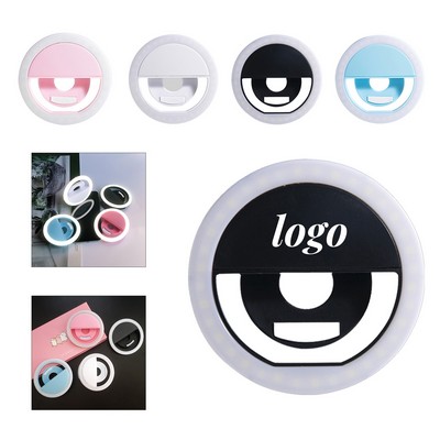 LED Clip On Virtual Online Meeting and Selfie Ring Lights