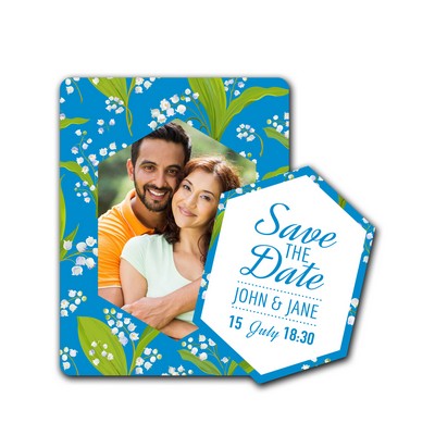 Picture Frame Magnet-5x6.5-2MIL-Full Color. Low Minimums