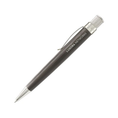 Tornado Platinum Executive - Black Nickel Rollerball Pen