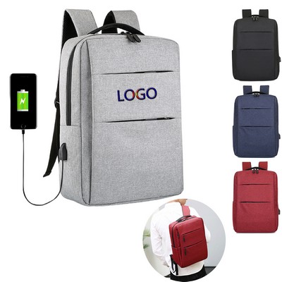 Business Laptops Backpacks With USB Charging Port