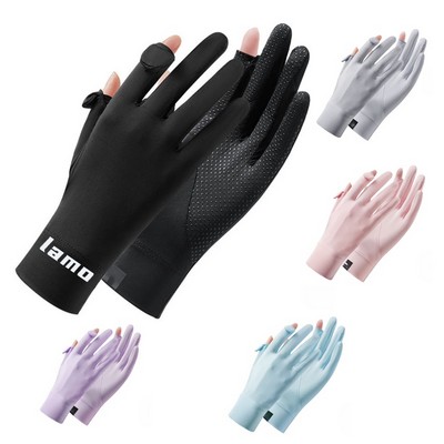 Women Uv Sun Protection Gloves