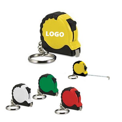 3' Retractable Tape Measure Key Chain