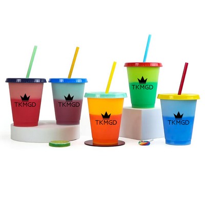 16 Oz Color Changing Cups