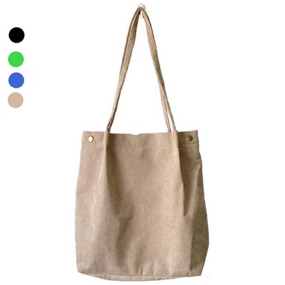 Corduroy Tote Bag