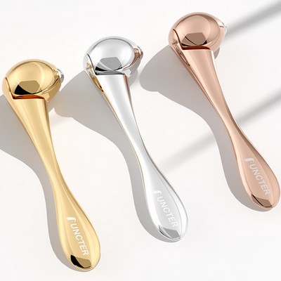 Mini Metal Eye Massager Stick Face Cream Scoop Massager Roller