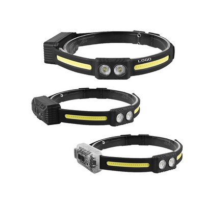 Head Lamp LED With Motion Sensor