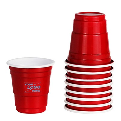 2oz Disposable Plastic Party Cups