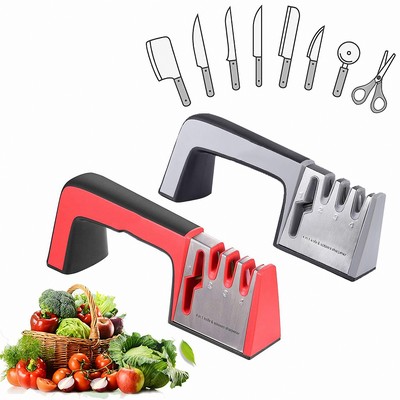 4-in-1 Professional Stainless Steel Knife Sharpener