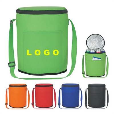 Non-Woven Insulated Cooler Bag w/Carrying Strap (9"x11")