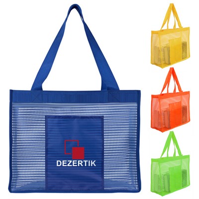 Reusable Shopping Mesh Tote Bag