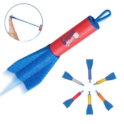 Foam Pump Rocket Toy