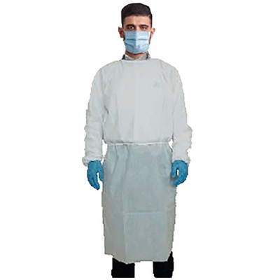 General Isolation Blue Gown