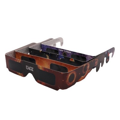 Paper Solar Eclipse Glasses